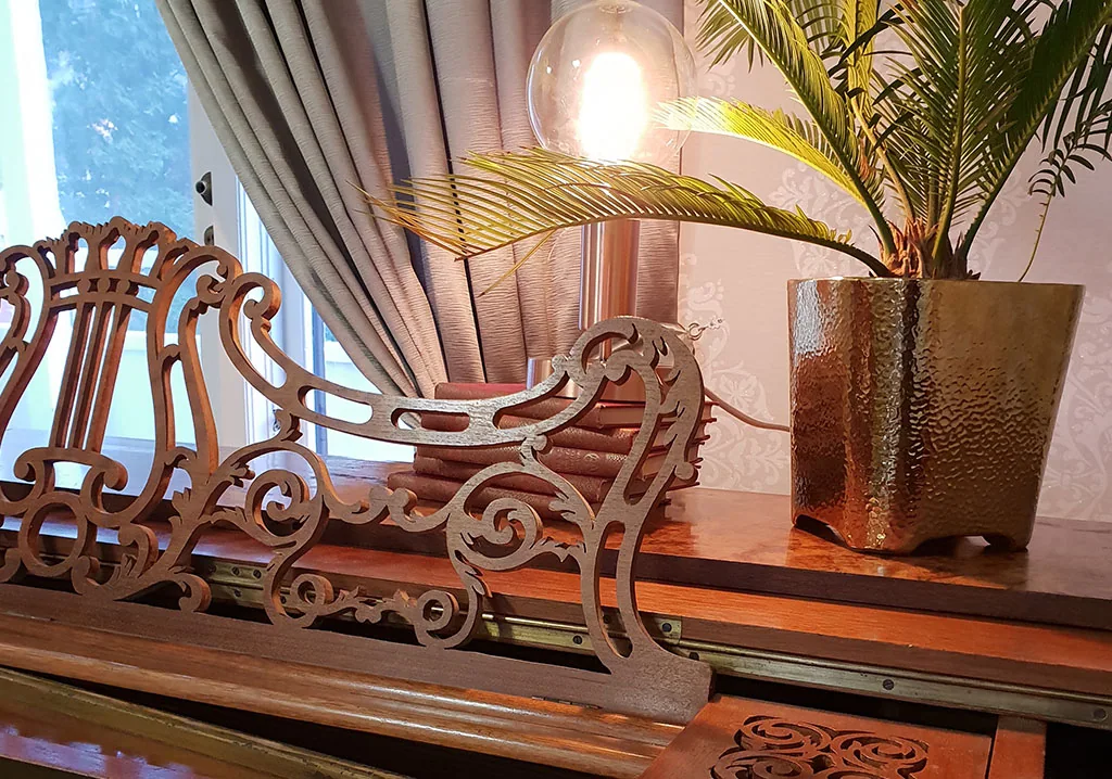 Detalj från Ribbagårdens miljö