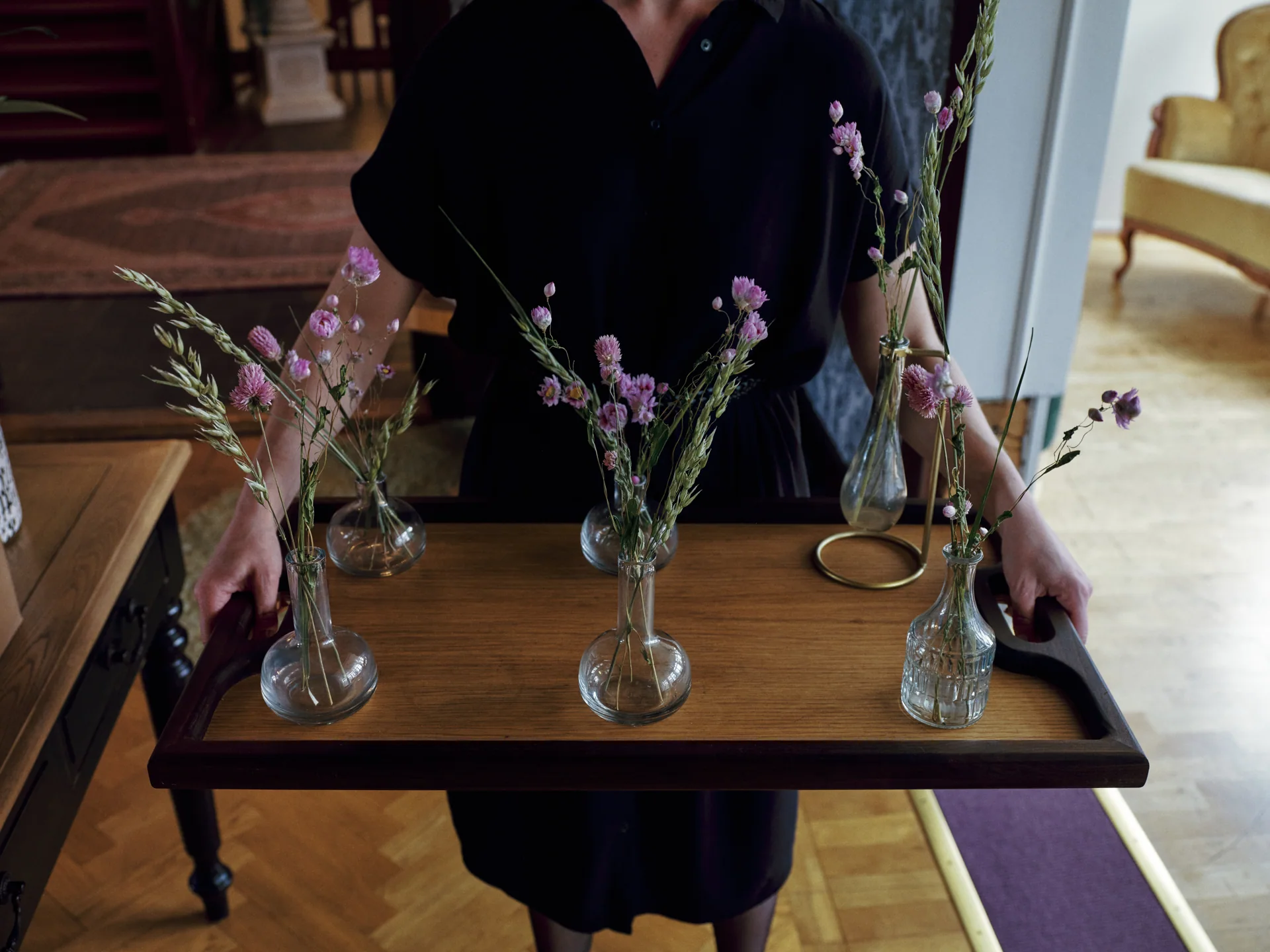 Personligt välkomnande i hotellets entré